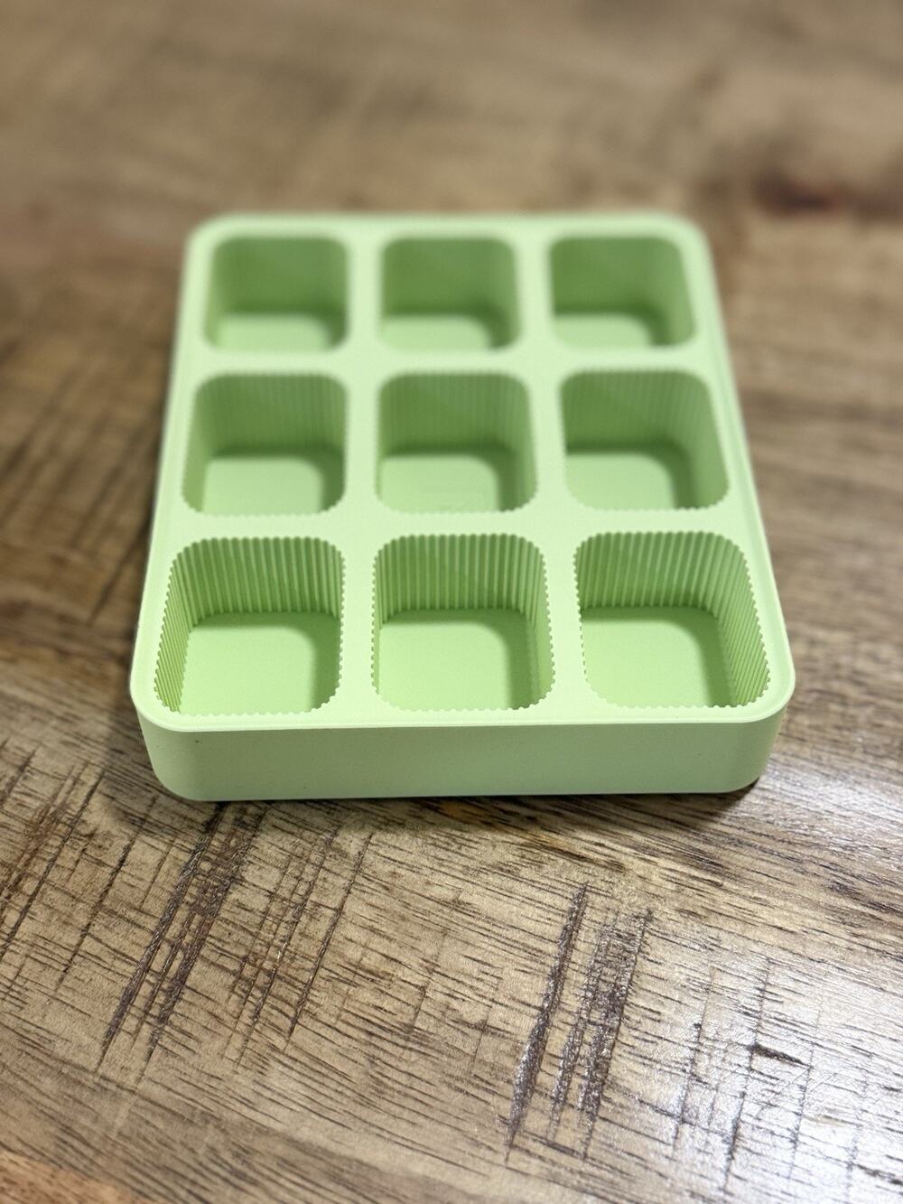 Nespresso Barista Ice Cube Tray Aquamarine Silicone Frederico Peri Design - NEW